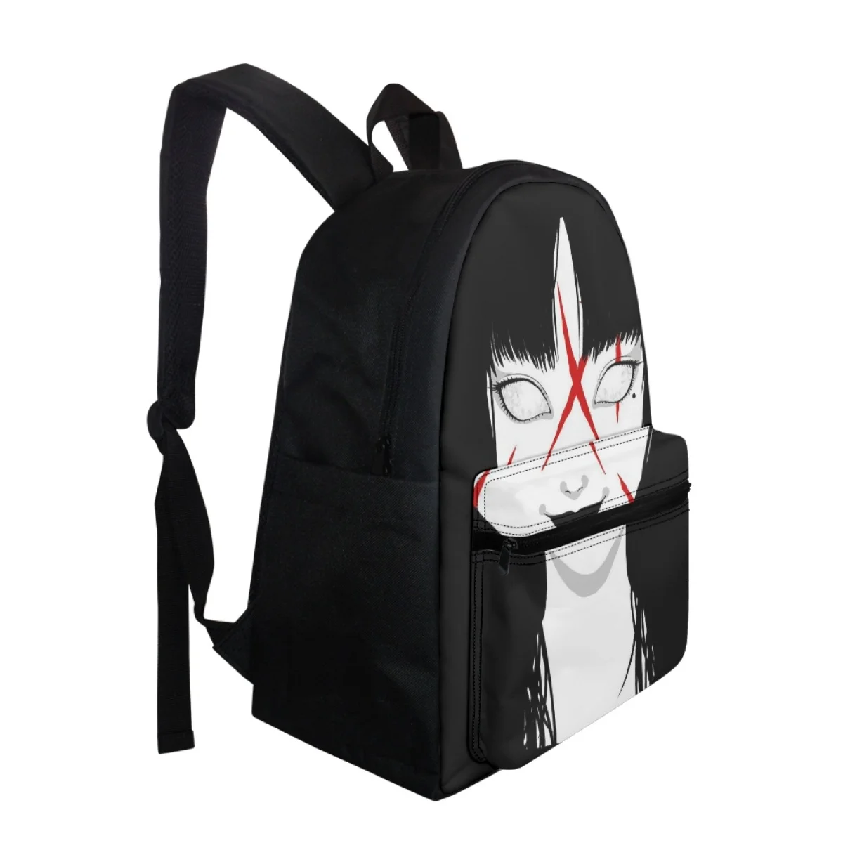 Forudesigns junji itou schoolbag estudantes do ensino médio multi-funcional mochilas grande capacidade sacos de desporto mochila luz