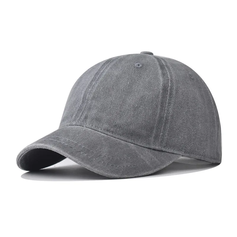 

Retro Washed Cotton Baseball Cap Men Women Snapback Hat Y2k Hip Hop Caps Solid Color Hat Bone Casquette Outdoor Casual Sport Hat
