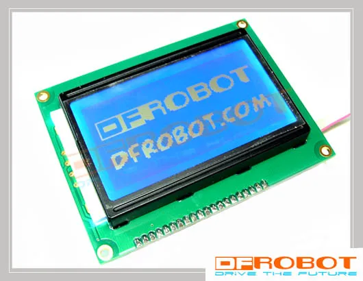 DFRobot SPI LCD Serial Parallel 12864 LCD Module Backlight Send Library File Compatible with Arduino