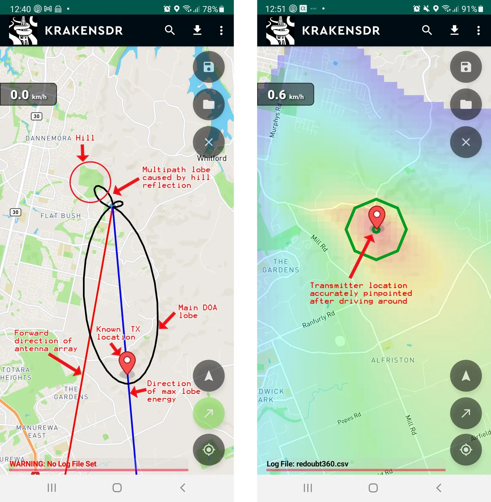 KrakenSDR — Defined Radio Phase-Coherent с пятью синхронизированными каналами
