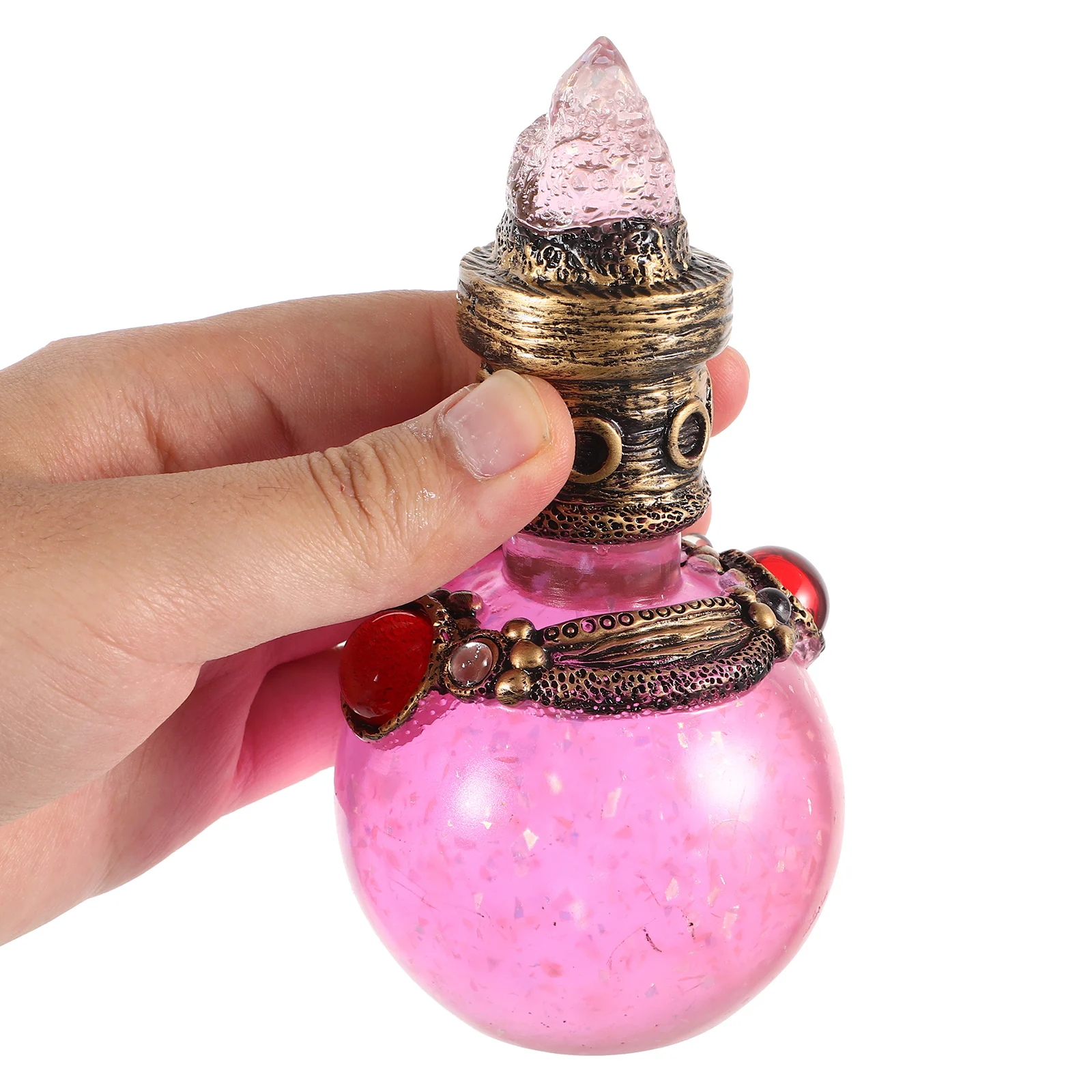 

Elegant Mermaid Perfume Bottle Resin Decorative Home Office Desktop Decoration Centerpiece Small Bedroom Living Room Ornament