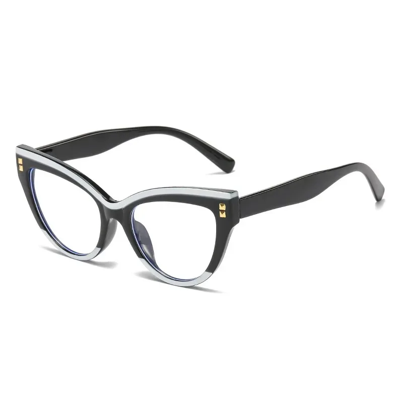 Vintage Sexy Lady Cat Eye Reading Glasses Women Myopia Customizable Prescription Blue Light Blocking Computer Optical Eyeglasses