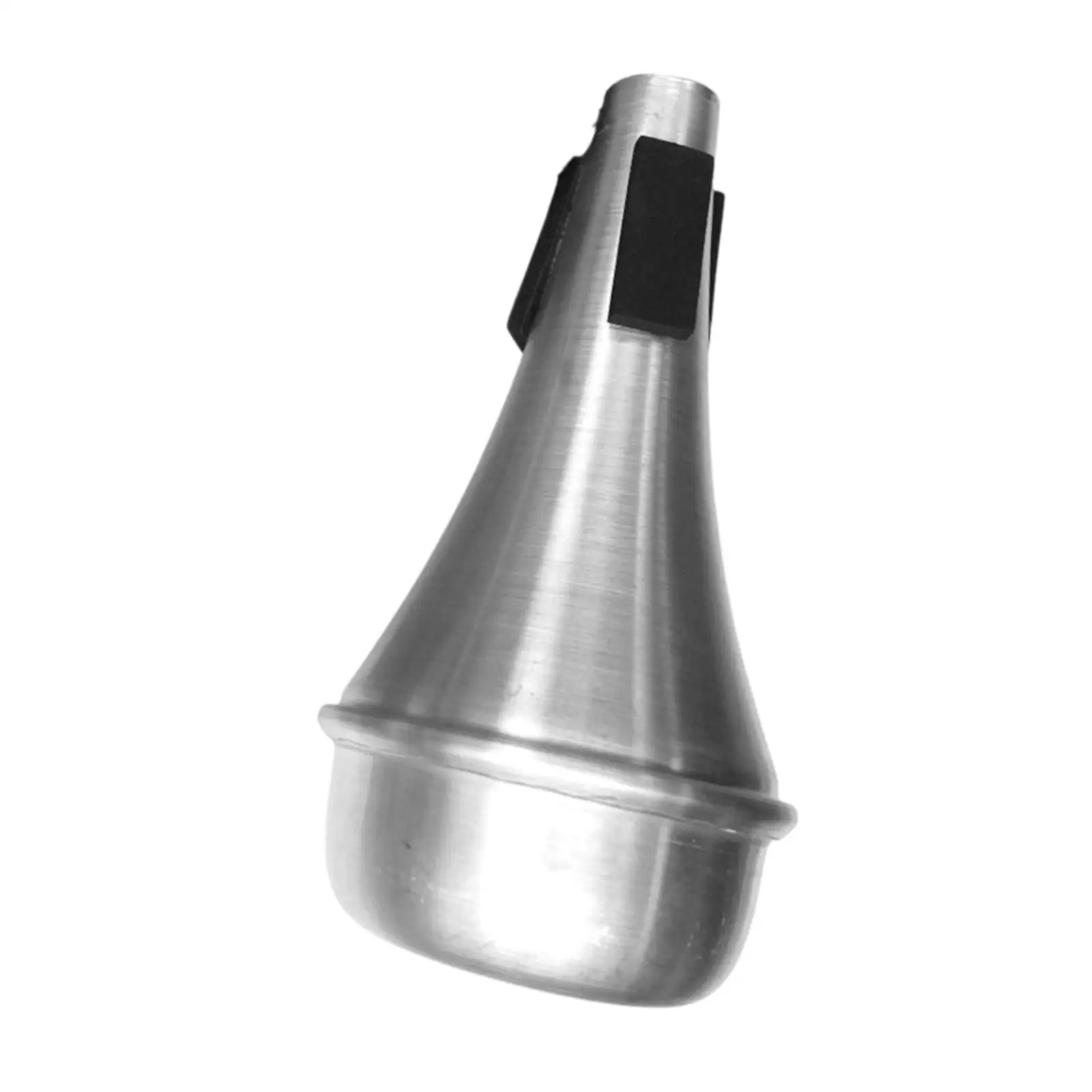 Trumpet Mute Practice Mute with Pads Sound Weaken Easy to Install Universal Aluminum Alloy for Jazz All Kinds of Trumpets