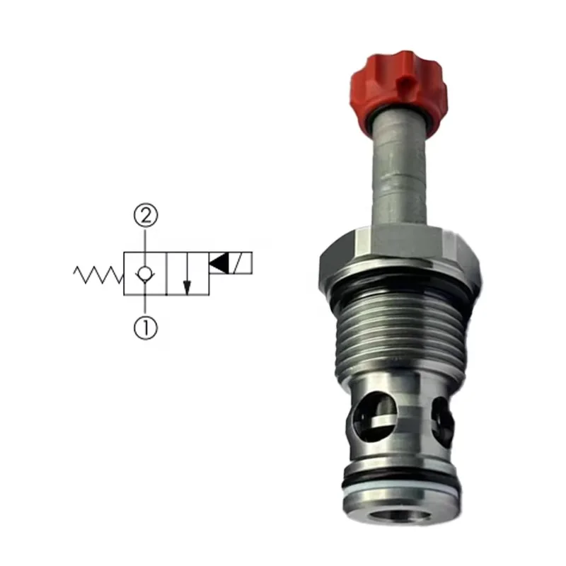Factory Stock 24V Hydraulic Solenoid Valve Two-Way Tow-Position  Model EP12-20 High Demand Hydraulic Systems