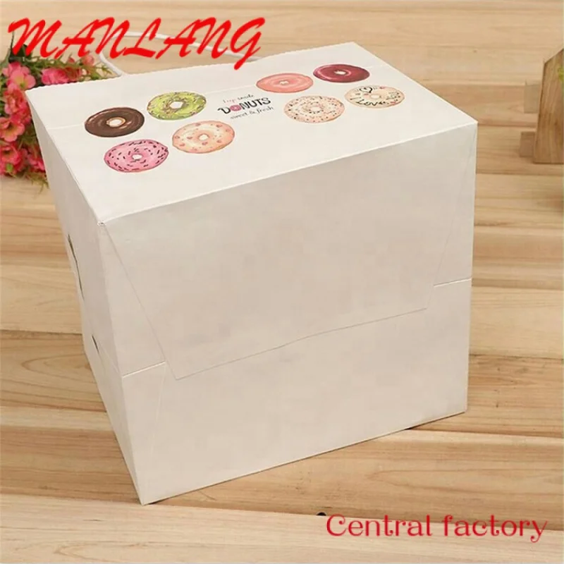 Custom  Customized donut paper packaging bags with your own logo