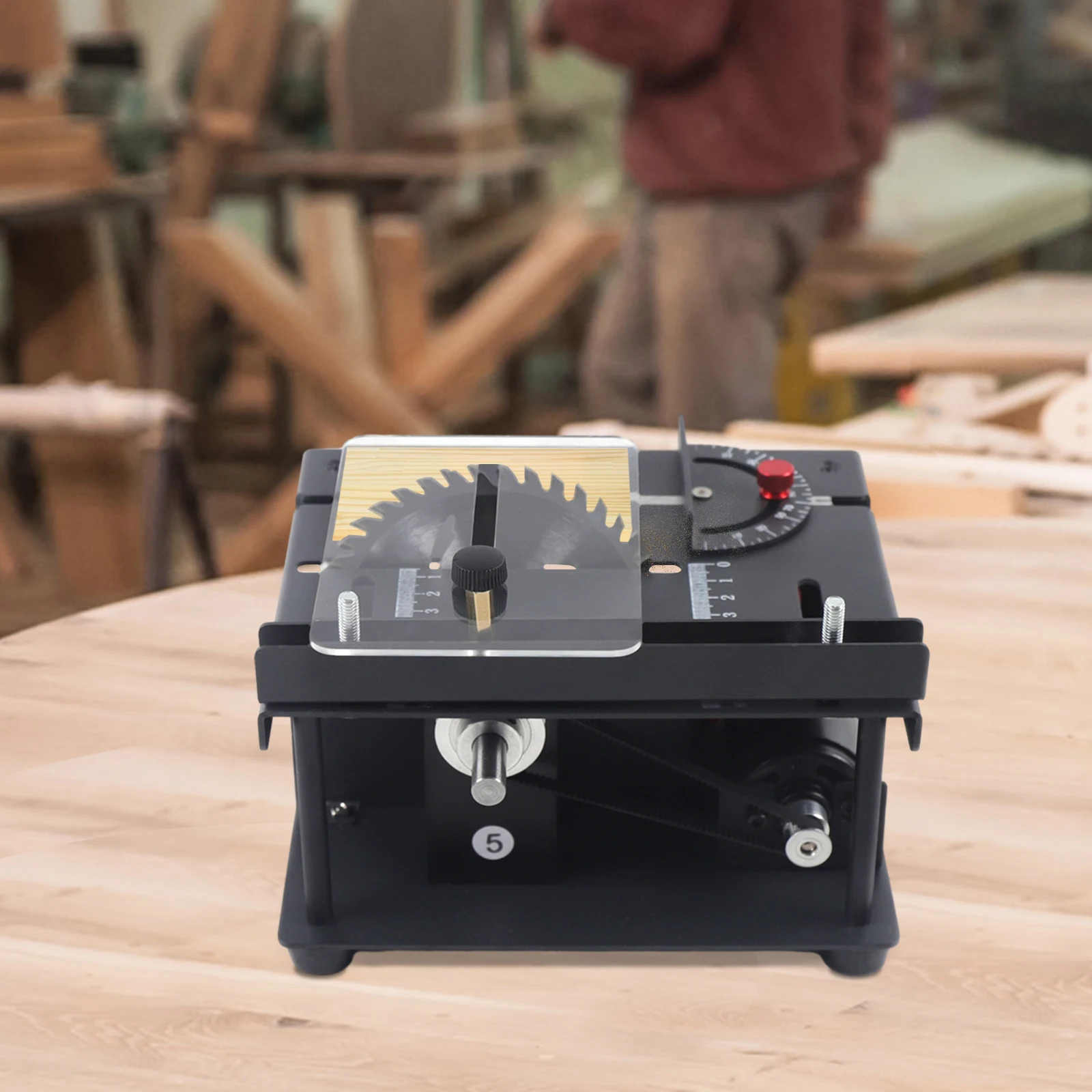 Versatile Table Saw with Complete Accessories, High-Speed Pure Copper Motor for Cutting, Durable and Efficient Tool