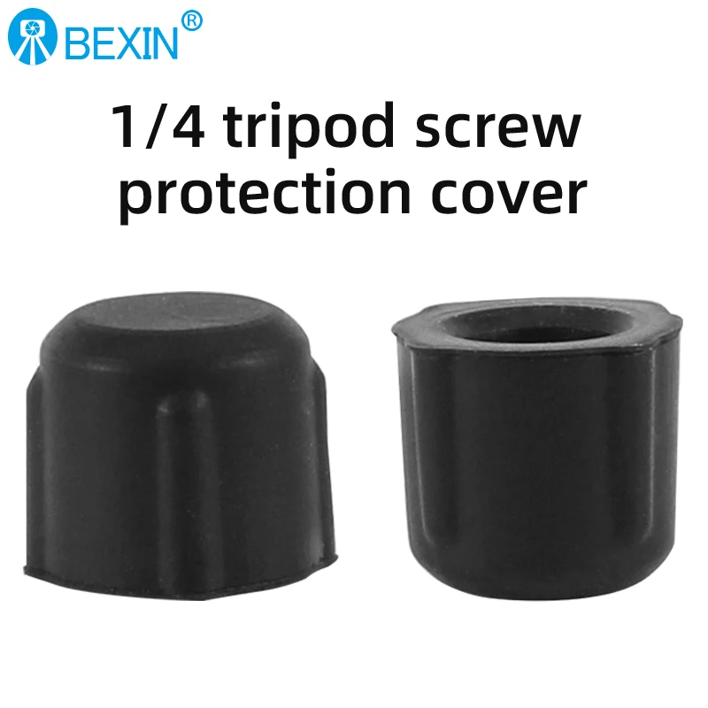 BEIXIN camera 1/4 screw protection cap for tripod screw monopod Top screw and  camera quick installation board screw