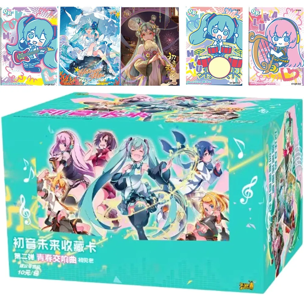 

Hatsune Miku Card For Children Virtual Singer Illustrations Symphony Of Youth Limited Edition Multiple Types Player Cards Gifts