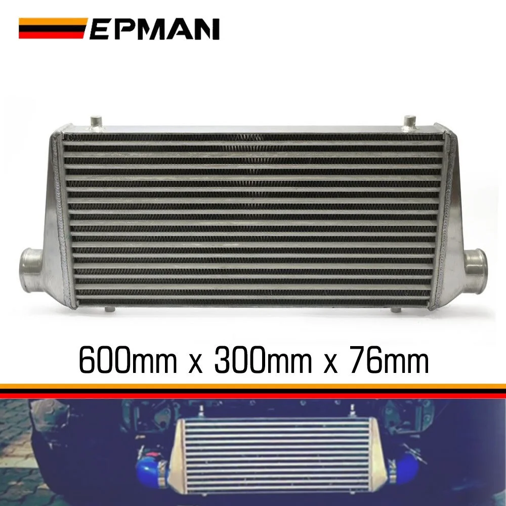 EPMAN Bar and Plate High Flow Intercooler 600x300x76mm With 2.5