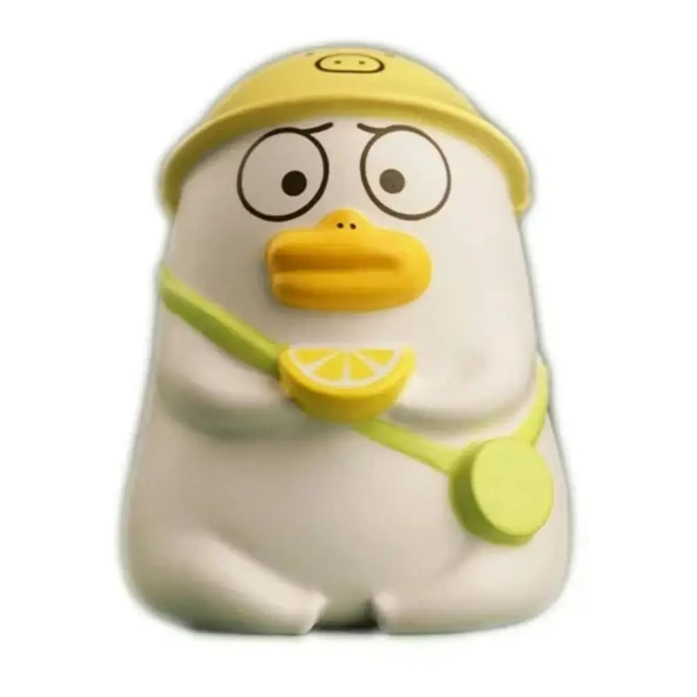 Duck Shape Weeping Duck Squeezing Toys Cartoon Animal Dried Rice Duck Slow Rebound Toy PU Rebound Ball Cartoon Fidget Toy