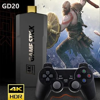 Retro game console Video game device 256G 70000 games HD output Juegos Retro gdla 4K game stick GD20