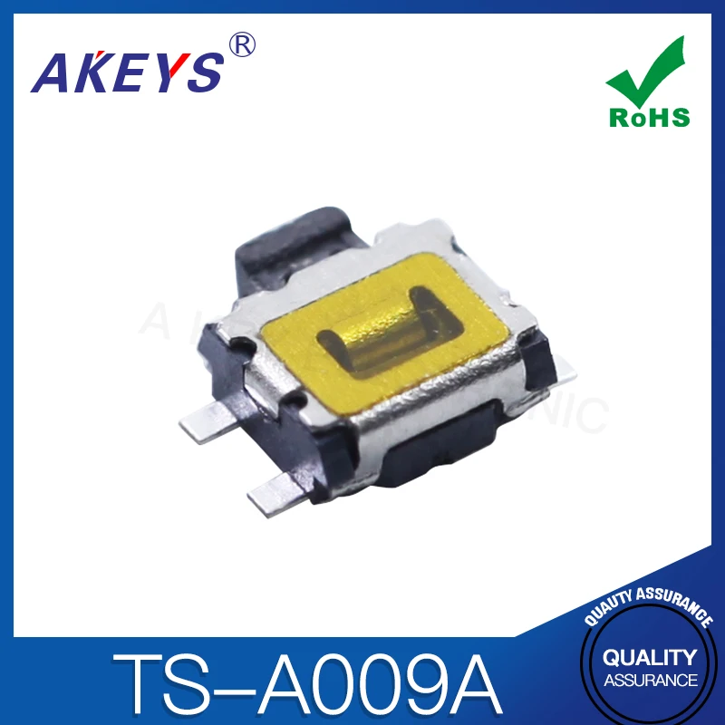 10pcs TS-A009A No Fixed Foot LY-A03-04 No Positioning Touch Switch Factory Direct Sale MP3MP4 Keys