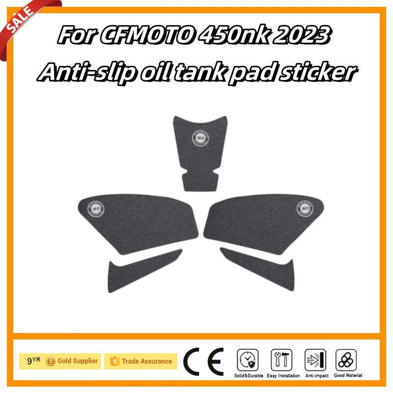 Motorcycle anti slip fuel oil tank pad side knee grip decal protector pads New for CFMoto cf450nk CF 450 NK 450nk 2023