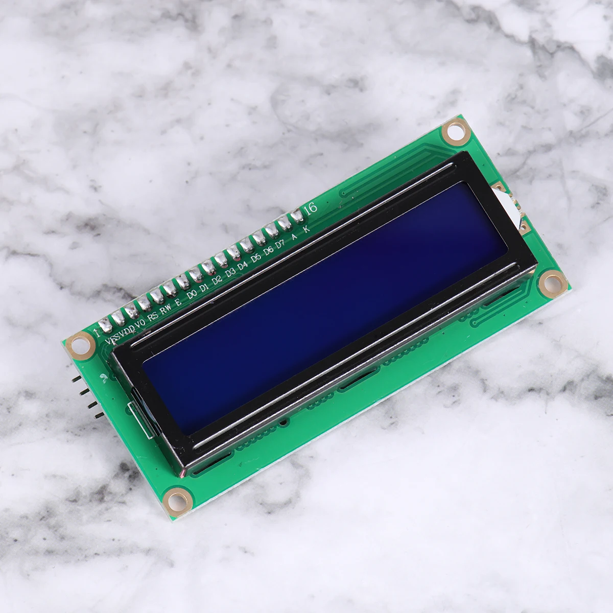 

Blue Backlight LCD Display 1602A Serial Module 2 Wire Interface Compatible MEGA R3 LCD Monitor Project