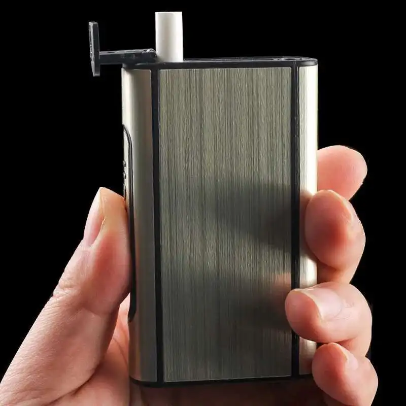 포커스 담배 케이스 디펜서 보관 거치대, 담배 박스 케이스, 흡연 액세서리, 남녀공용 선물, 10 정사이즈