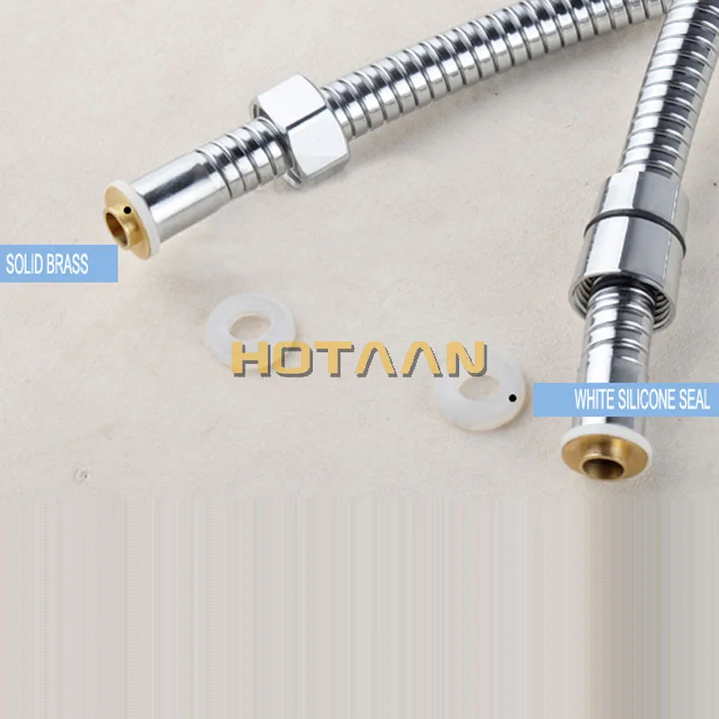 High quality 1.5M Stainless Steel Flexible Shower Hose Double Lock with EPDM Inner Tubes .,Wholesale YT-5111