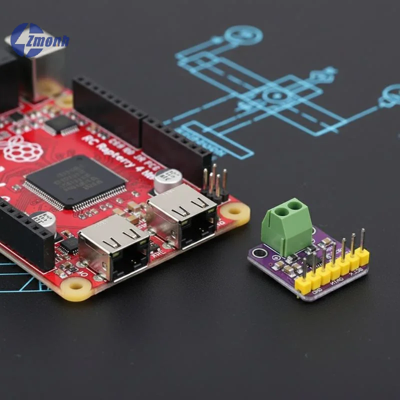 New！MAX98357 I2S 3W Class D Amplifier Module – Filterless DAC For Raspberry Pi And ESP32 Audio Projects