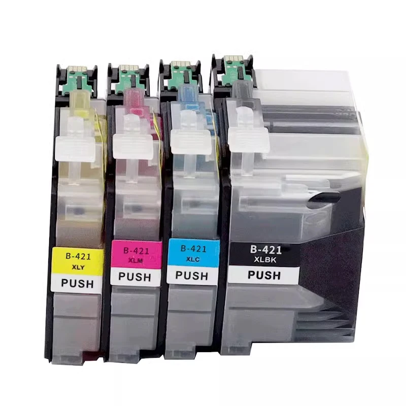 High capacity LC421XL LC421 421XL Compatible Ink Cartridge For Brother DCP-J1050DW MFC-J1010DW DCP-J1140DW printer ink cartridge