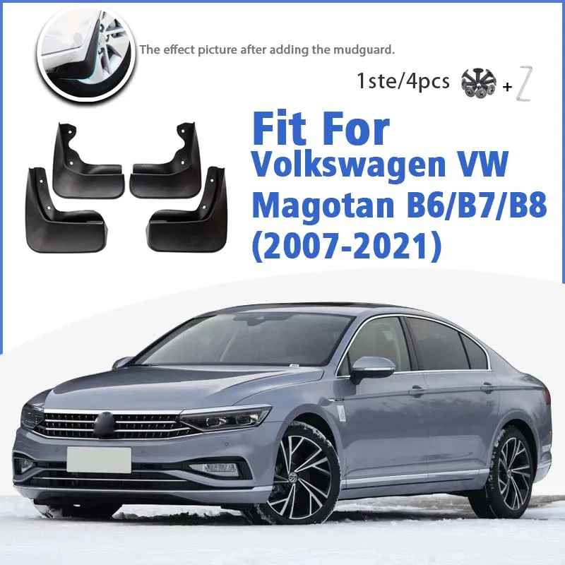 

Mudguard For Volkswagen VW Magotan B6 B7 B8 2007-2021 Mudflaps Mudguards Car Accessories Auto Styline Splash Guard Fender