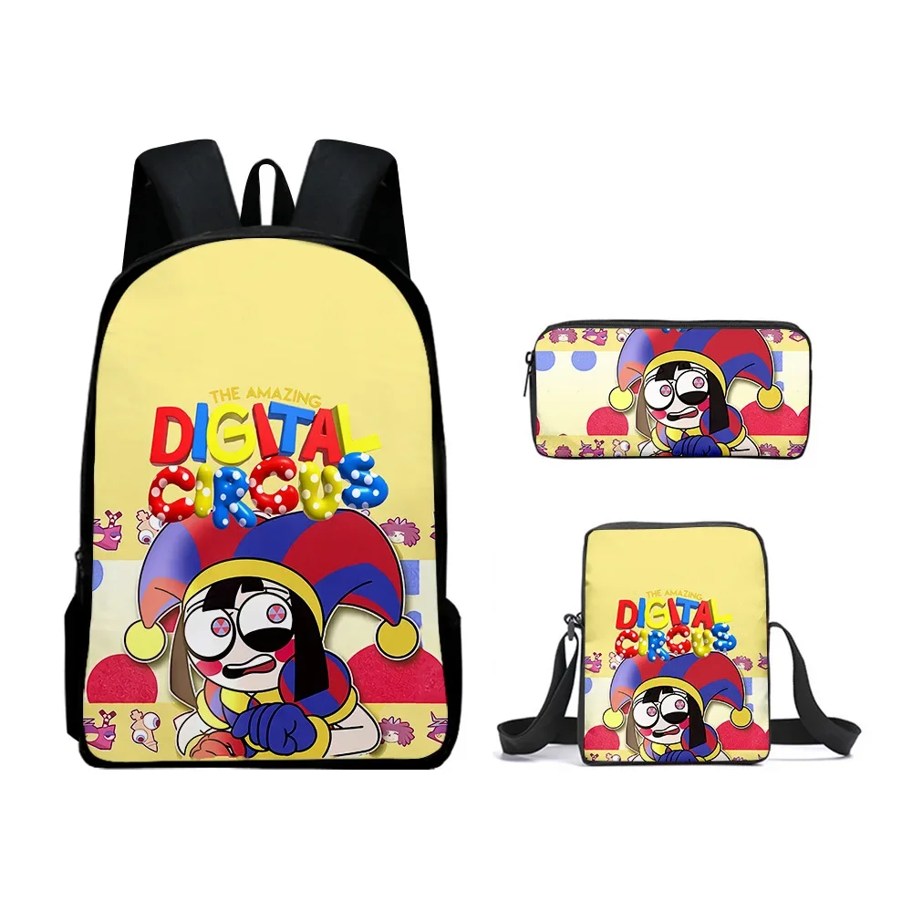 

New Product The Amazing Digital Circus Magical Digital Circus Backpack School Bag Pencil Bag Shoulder Bag Fashion Accessories