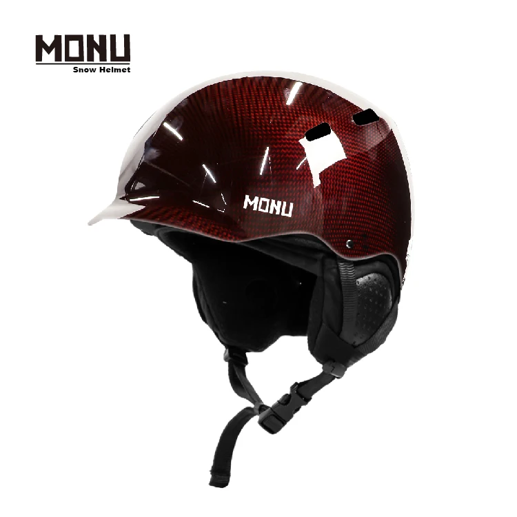 

2024 Per Order MONU SPORTS Winter Hot Products Self Custom Factory Delivery Skiing Snow Helmet for snowboard