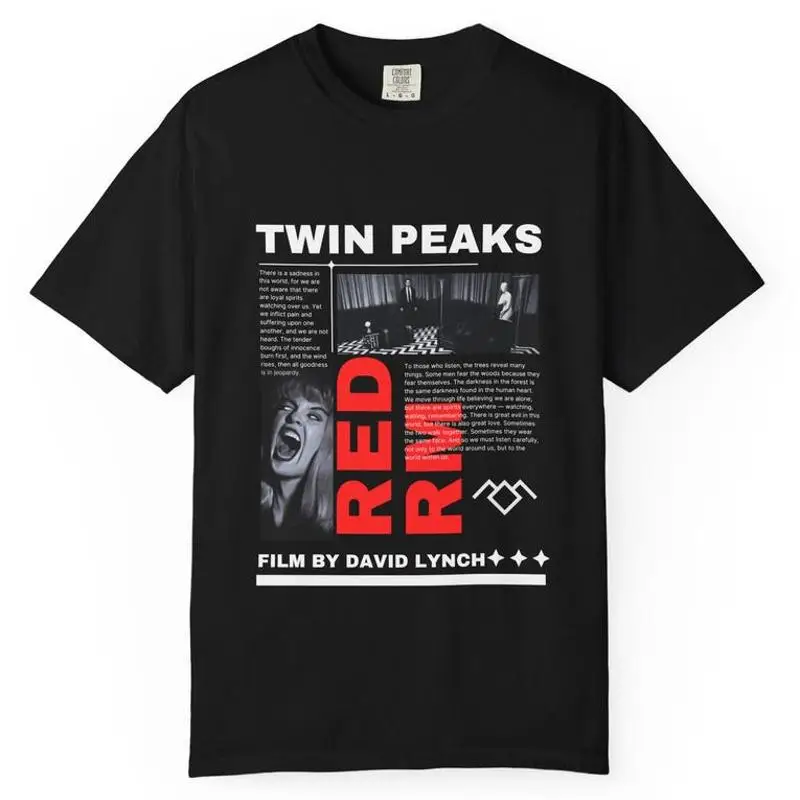 Twin Peaks Dale Cooper Full Moon Graphic T-Shirt