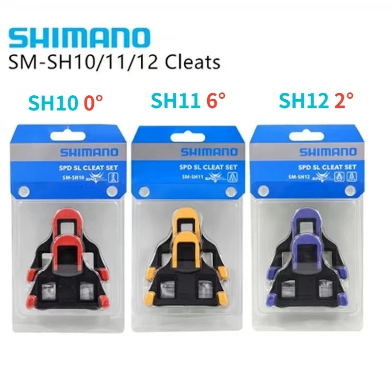 SHIMANO Road Bike Pedal Cleat SH10 SH11 SH12 Bicycle Cleats Original Box Shoes Cleats Bike Pedal Road Cleats Speed System