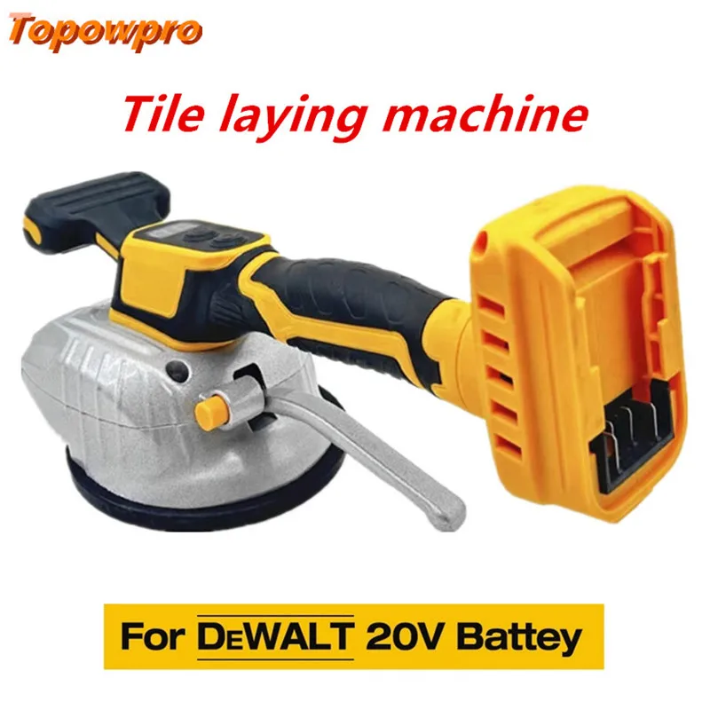 

Fit For DeWALT 20V Battery Tiles Laying Machine Tiles Laying Vibrating Tool flooring vibrator Tile Paving Device Power Tools