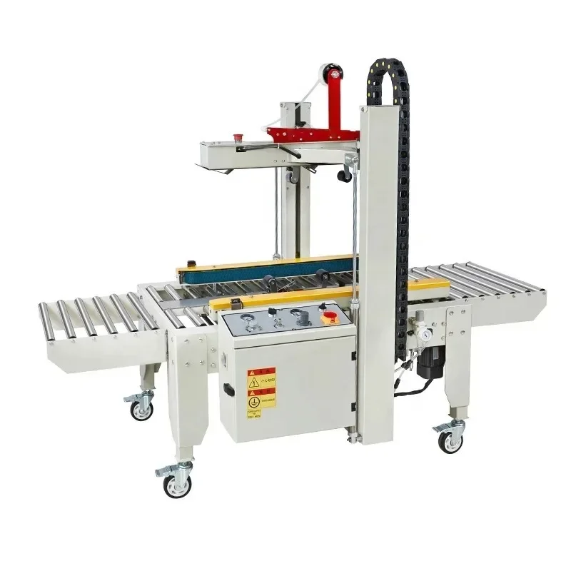 【2026】Duoqi FXJ-5050E Automatic Small & Big Carton Sealing Machine Adjustable Case Sealing Machines for Retail and  Industries