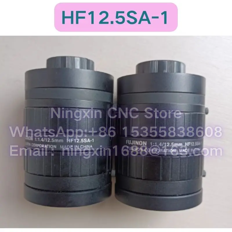 

Second-hand HF12.5SA-1 industrial lens Functional test OK Fast delivery