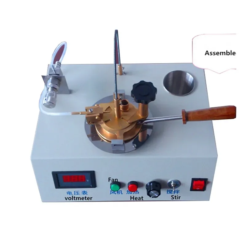 Digital Flash Point Meter Closed Cup Flash Point Analyzer for Lab Testing Petroleum Products Oil Quality Inspection