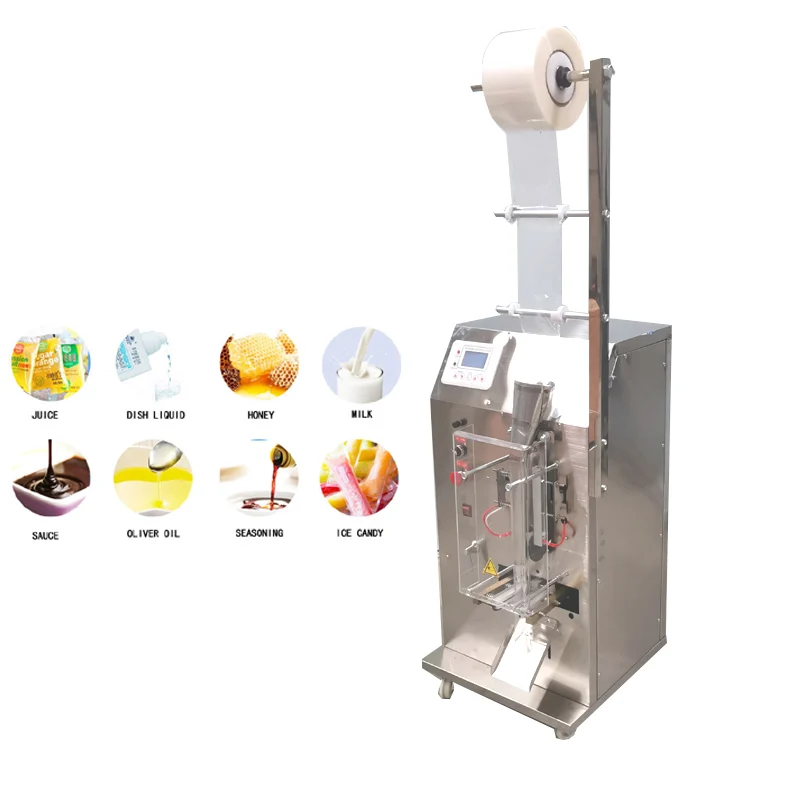 

Fully Automatic Small Liquid Sealing Bag Packing Machine For Fruit Juice Soy Sauce Liquid Packing Machine Sealing Machine