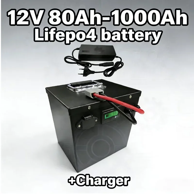 High-Capacity 12V LiFePO4 Battery with JN BMS: Reliable Backup for UPS, Marine Navigation & Outdoor Adventures