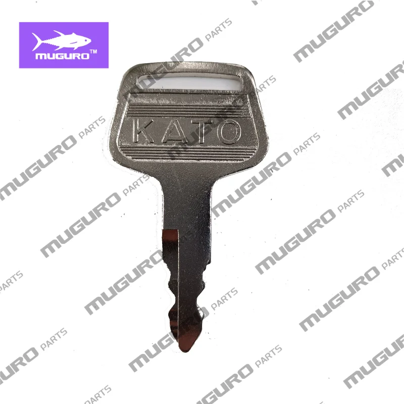 Iron Start Key Ignition Starting Key Side Door Key for Excavator KATO HD770 800 820 880 900 1023 1430