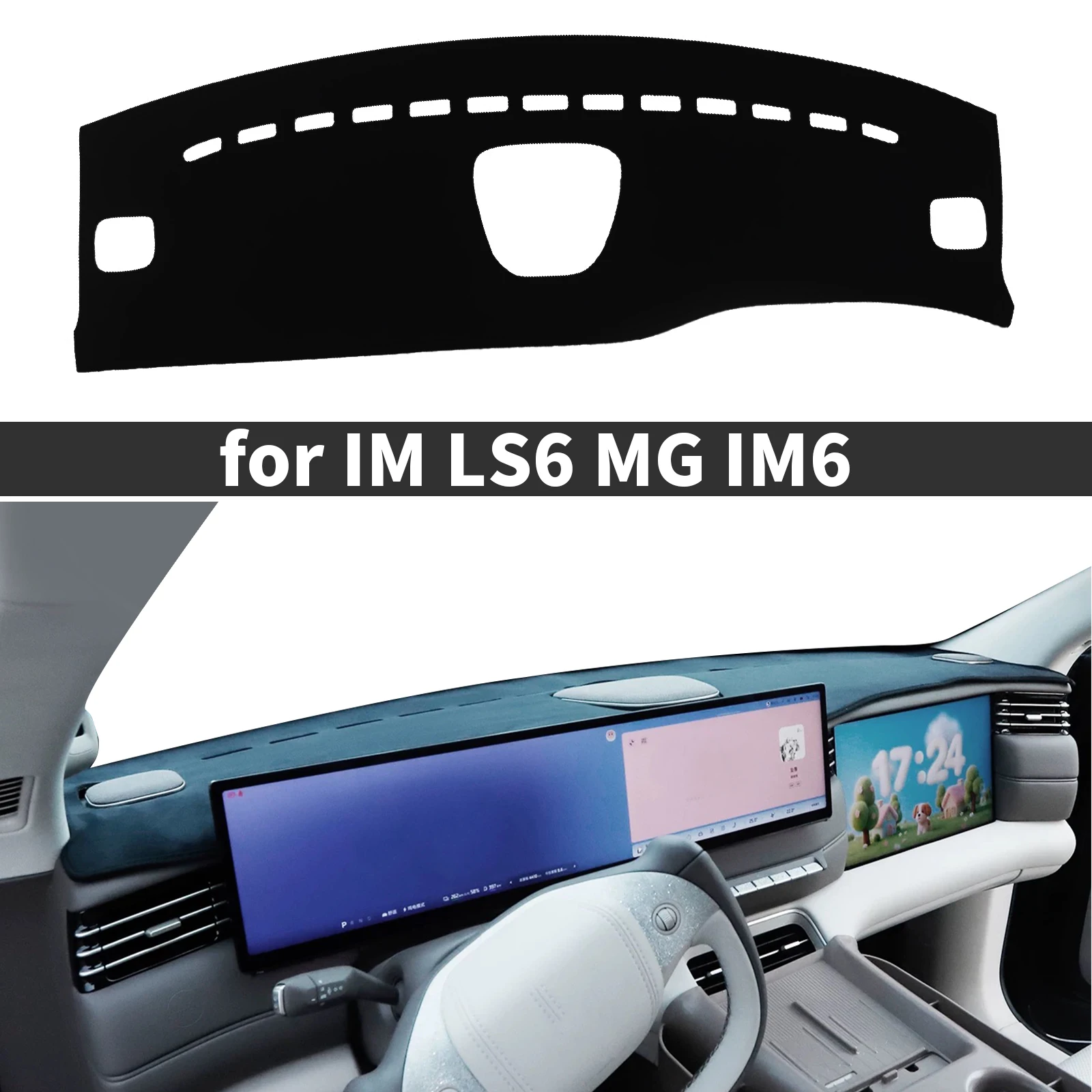 

fit for IM LS6 MG IM6 2023 2024 2025 2026 Car Accessories Dashmat Dashboard Cover Pad Protective Carpet DashMat Sunshade