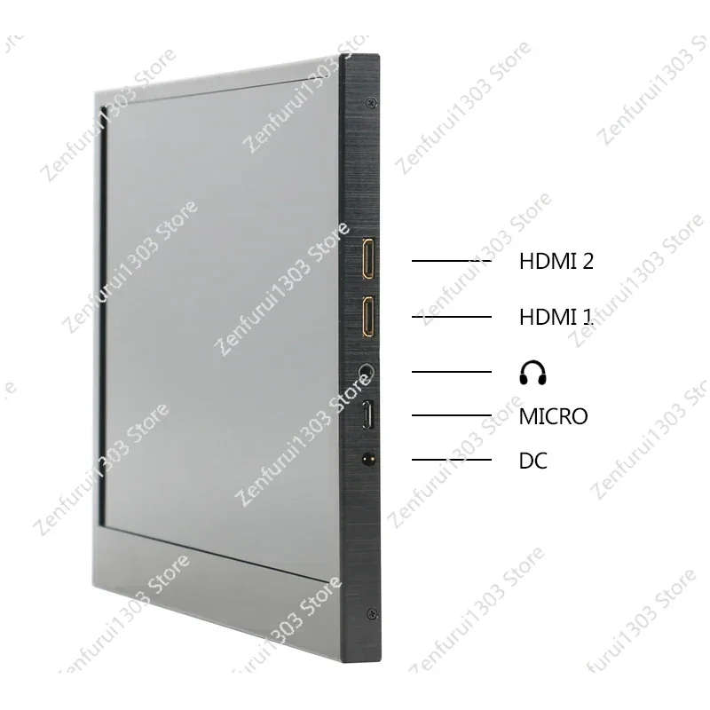 HD 11.6/13.3” 1080P LCD Displayer  For Lab Trinocular Stereo Microscope Detection Industrial Soldering Video Camera