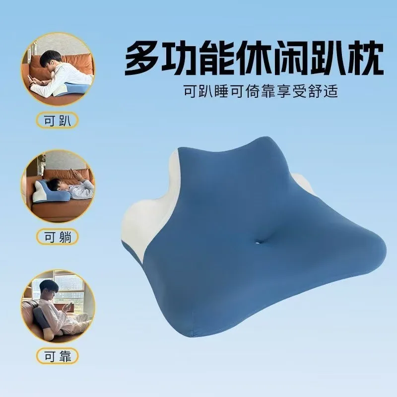 New Relaxation Memory Foam Back Neck Protective Soft Sleeping Neck Cushion Support Comfortable Head Rest Support Home Use