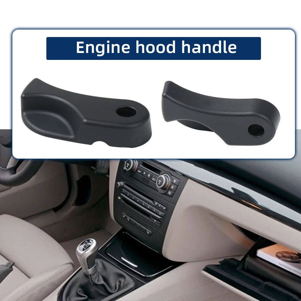 51239175028 Car Hood Release Handle Driver Side Under Lower Dashboard Left Kick Panel For 2011-2017 BMW X3 F25 2014-2018 X4 F26