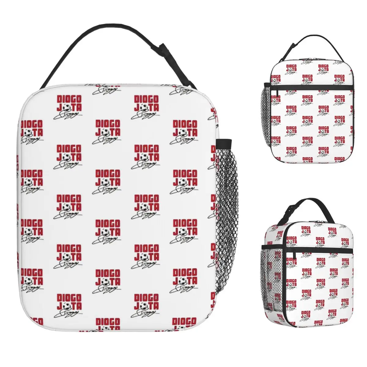 

Diogo Jota Lunch Bag Picnic Lunch Box For Adult Funny Print Thermal Lunch Bags Oxford Convenient Cooler Bag