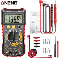 ANENG SZ304 Digital MultimeterTrue RMS Handheld High Precision Tester NCV AC/DC Votage Current Tester Hz Diode Capacitor