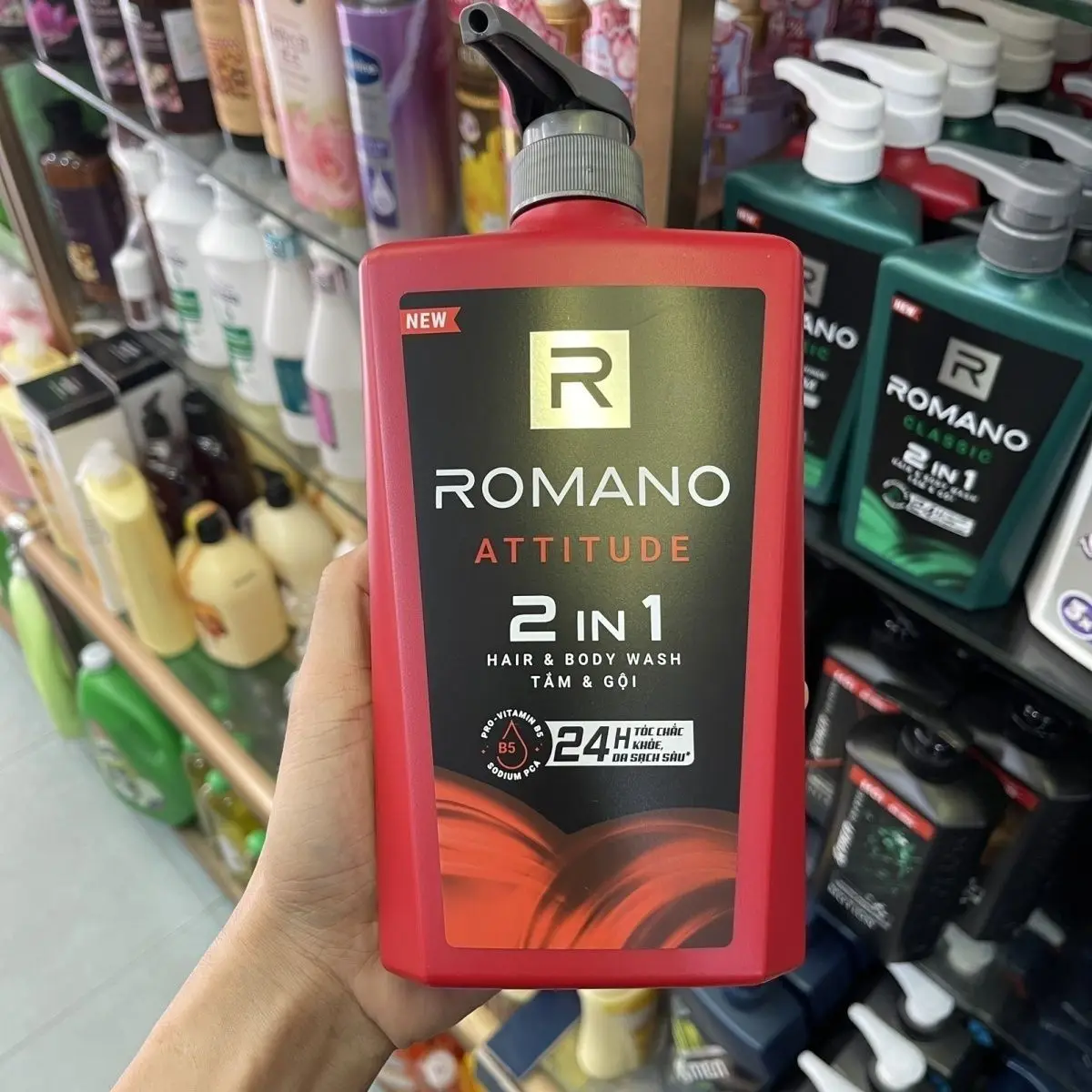 

Vietnamese Romano Men's Body Wash 650g Long Lasting Cologne Fragrance​