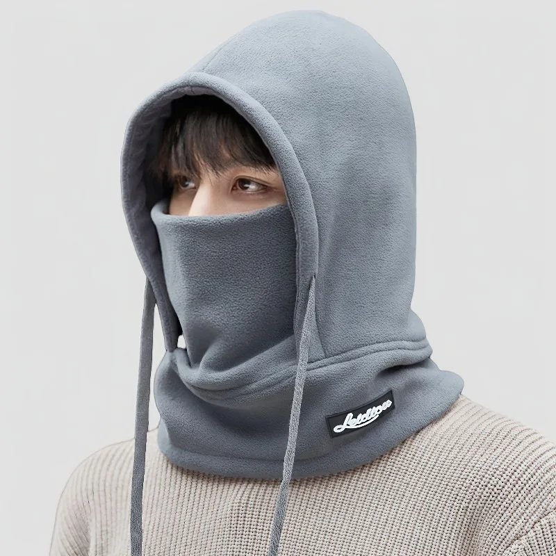 قبعة بالاكلافا للشتاء للجنسين للخريف والشتاء، غطاء رأس لركوب الدراجات من الصوف الدافئ مع وشاح قناع وجه لحماية الأذن بـ 5 ألوان.
