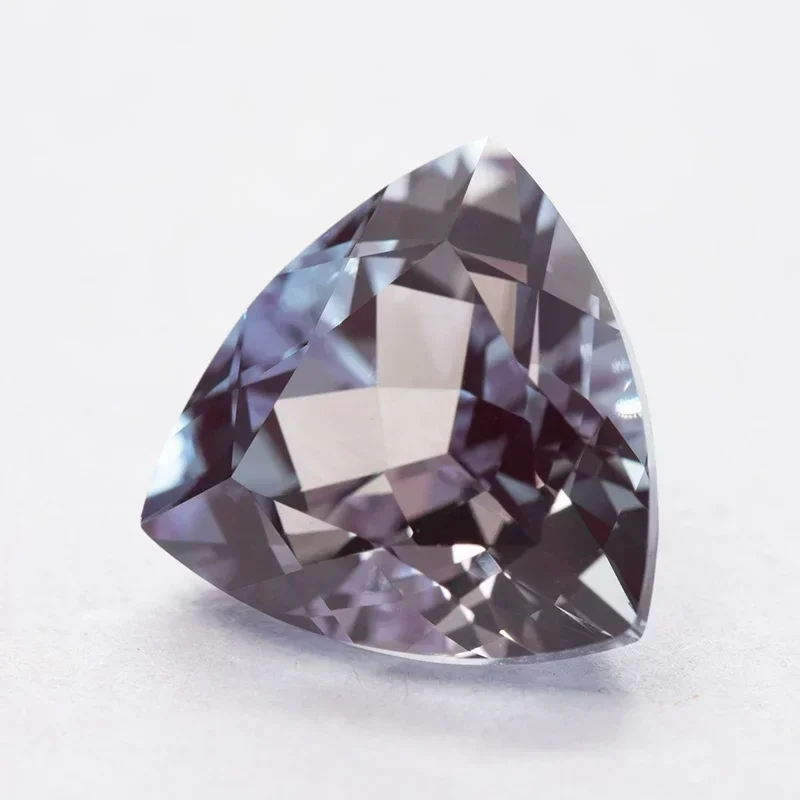 

Trillyon Cut Color Lab Grown Alexander Stone Changing Stone Bead For Diy Jewelry Making Material Selectable AGL Certif