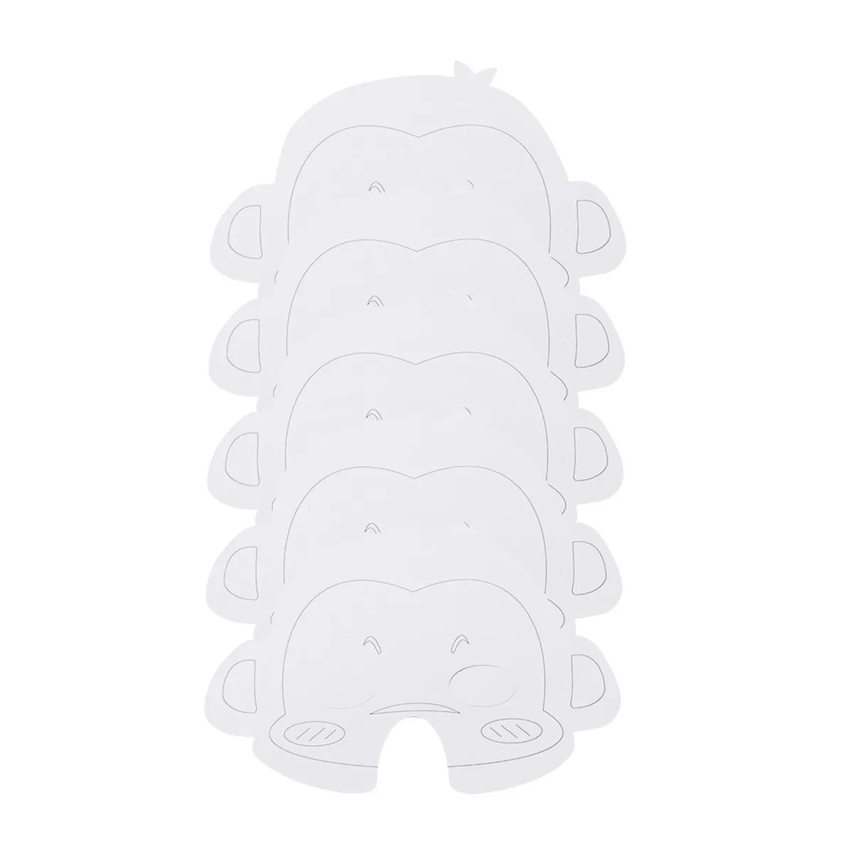 

Набор из 15 бумажных масок животных для самостоятельной росписи, белые заготовки, предварительно вырезанные, с маркерами для рисования, для развития творческих способностей, для детских праздников