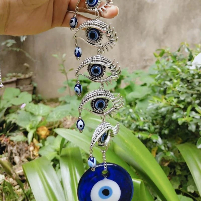 Turkish Blue for Evil Eye Amulets Wall Hanging Pendant Home Decor Ornament for Protection Blessing Good Luck Gift best sale