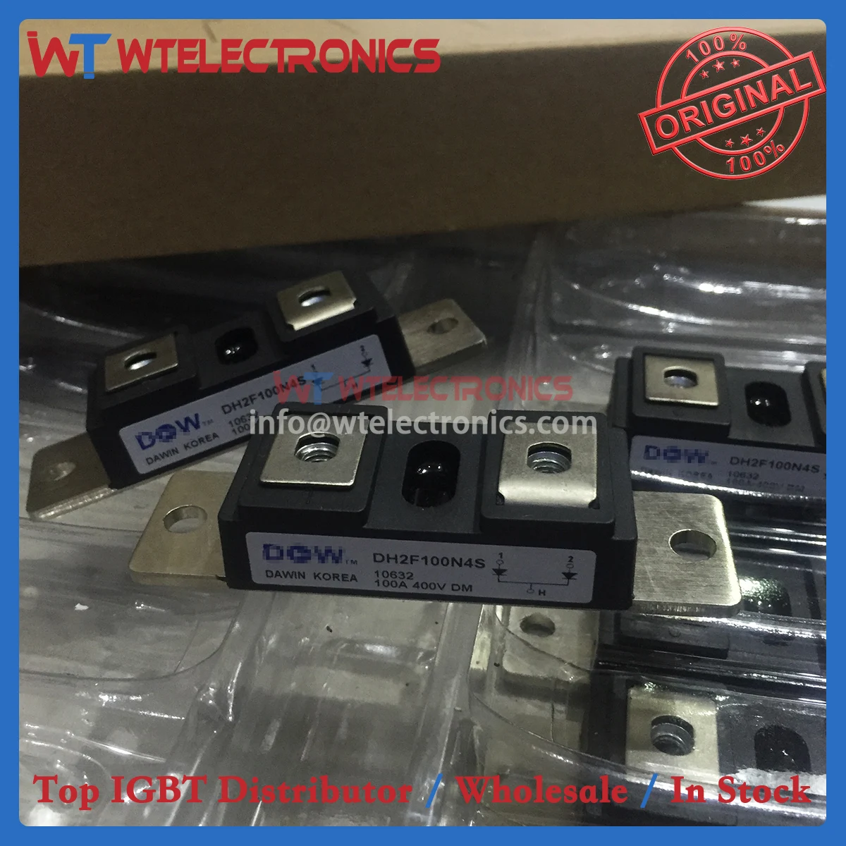 

Genuine DH2F100N4S Diode Module DH2F100N4S