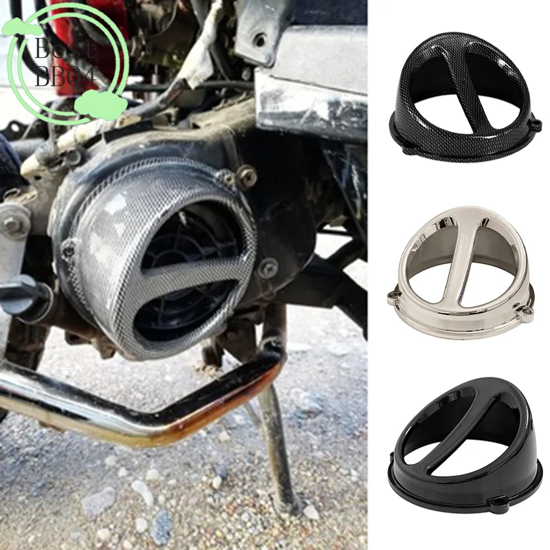 (BBQ4)Motorcycle Fan Cover Air Scoop Cap Mid-Frame Air Deflector Moto Accessories