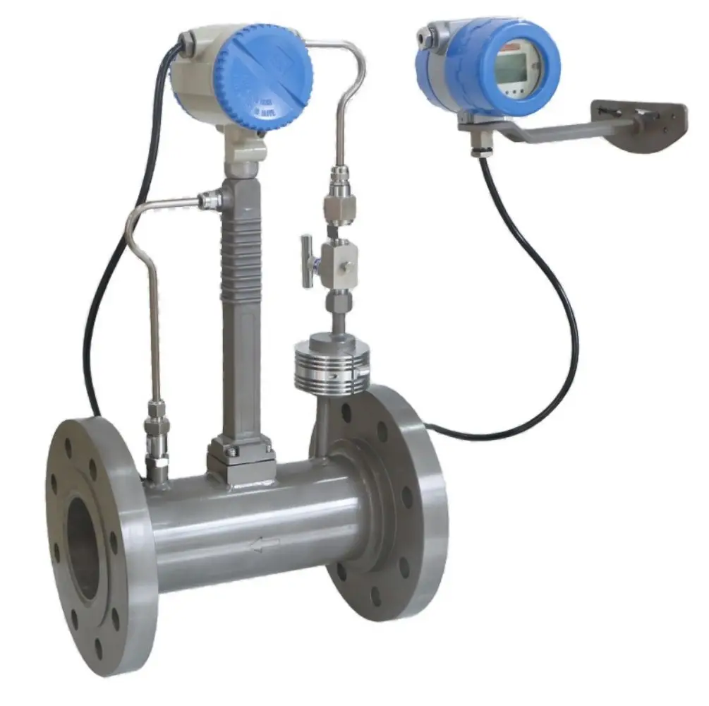 High Accuracy Steam Gas Liquid Industry Vortex Flow Meters