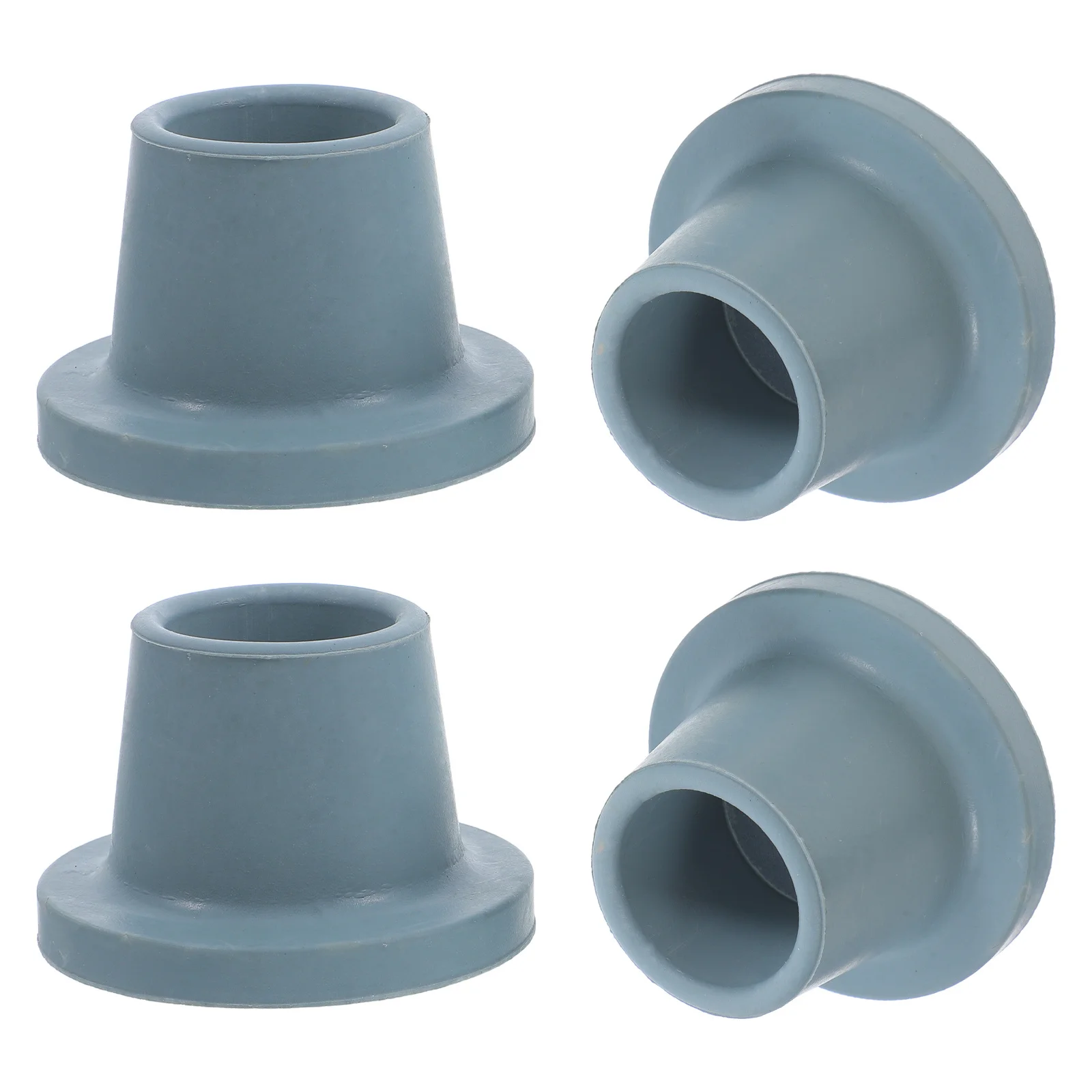 

4Pcs Bath Chair Leg Rubber Caps Non-Slip Foot Covers for Shower Stool Replacement Feet Pads Stable Secure Grip for Elderly