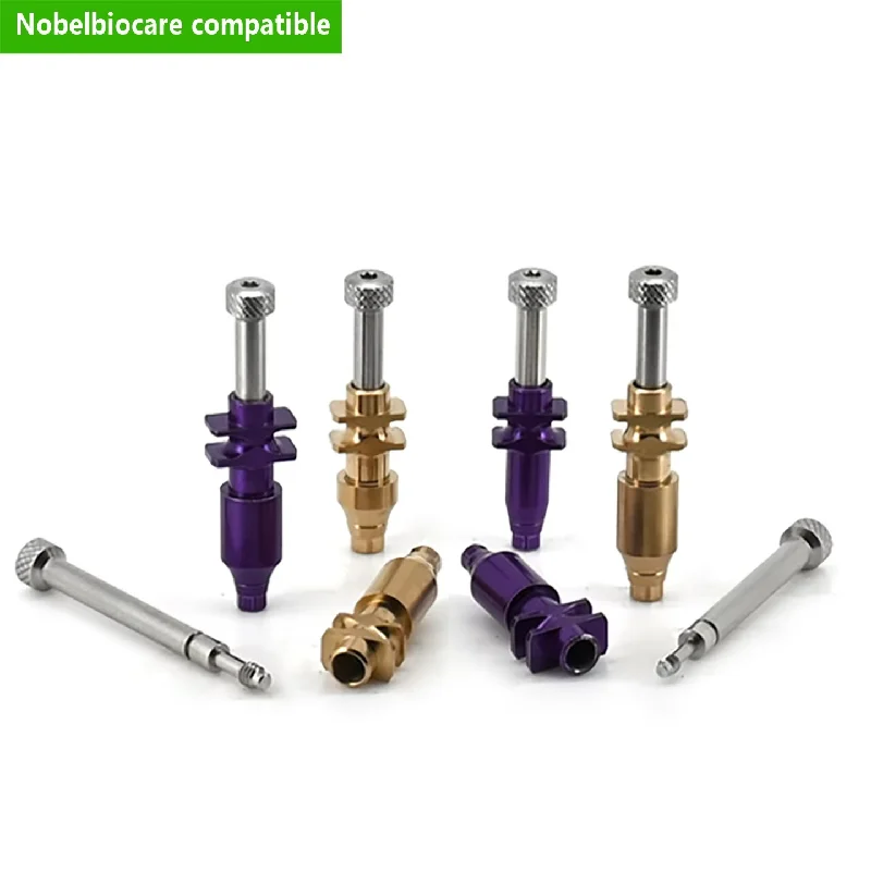 dental parts Compatible Nobel Open Tray Pick up Transfer Coping Impression Analog with Matching Screw OEM ODM